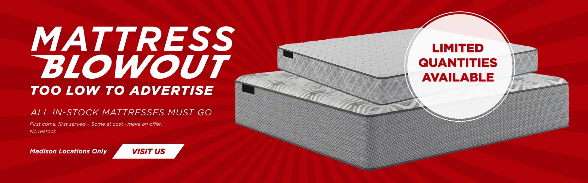 Mattress Blowout Sale
